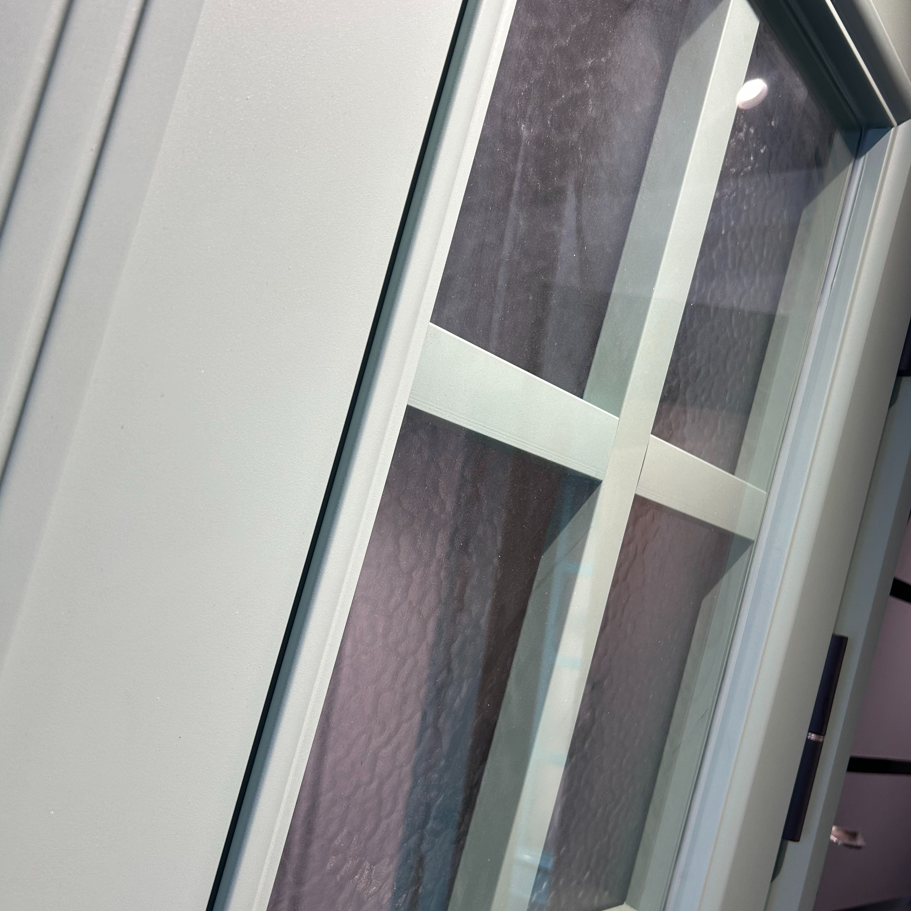 Heavy Duty Anti-Theft Steel Entry Main Glass Door for Residential Home