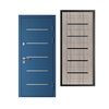 Professional Russia Steel Security Door Heavy Duty Main Entrance