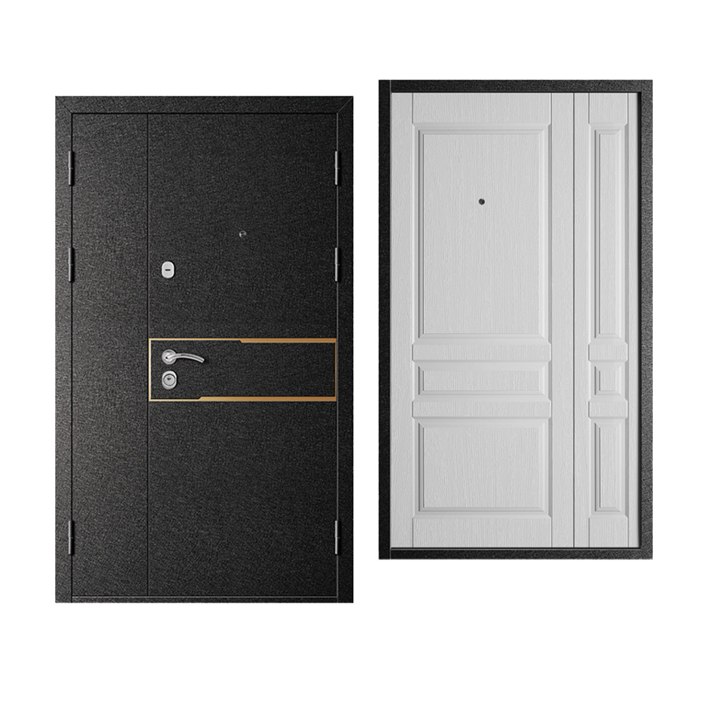 Premium Quality Russia Steel Door Factory Direct Sale Security Entry for Residential Projects