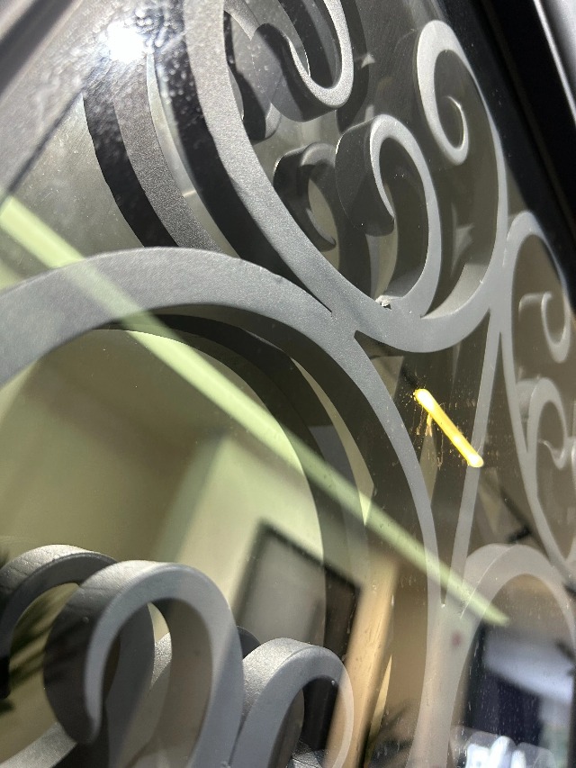 Secure Double Entry Door with Art Glass Design Premium Villa Door for Main Entrance