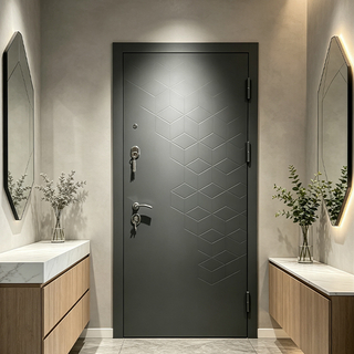 Modern Russia Door Luxury Customized Main Door for Apartment