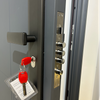 Wholesale Simple Design Entry Main Door Cheap Steel Door for House