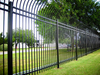 Bent Top Iron Fence