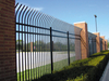 Bent Top Iron Fence