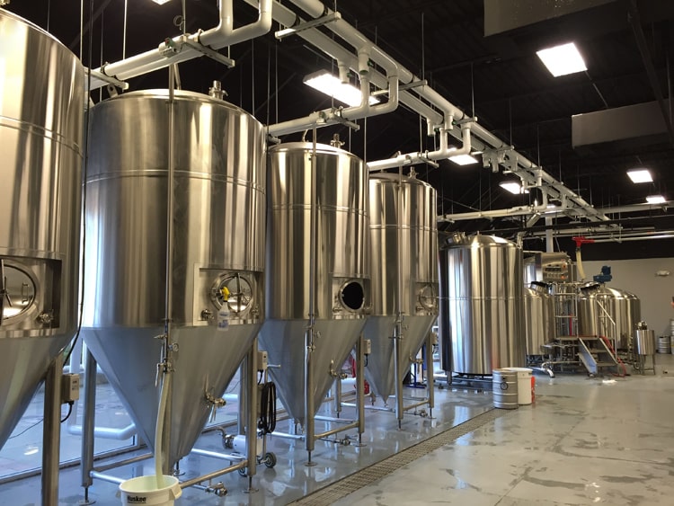 2000L beer brewery system