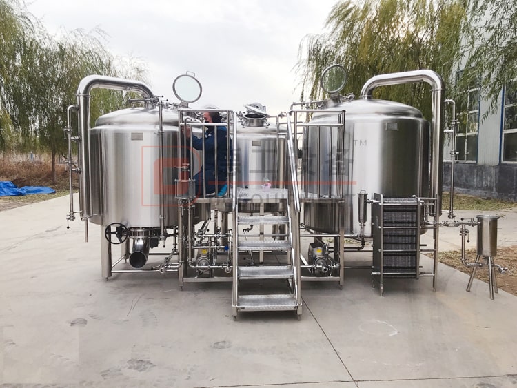 3 vessel beer brewhouse