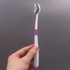 螺旋弯曲的软丝刷牙刷牙刷OEM塑料手动拱头成人牙刷