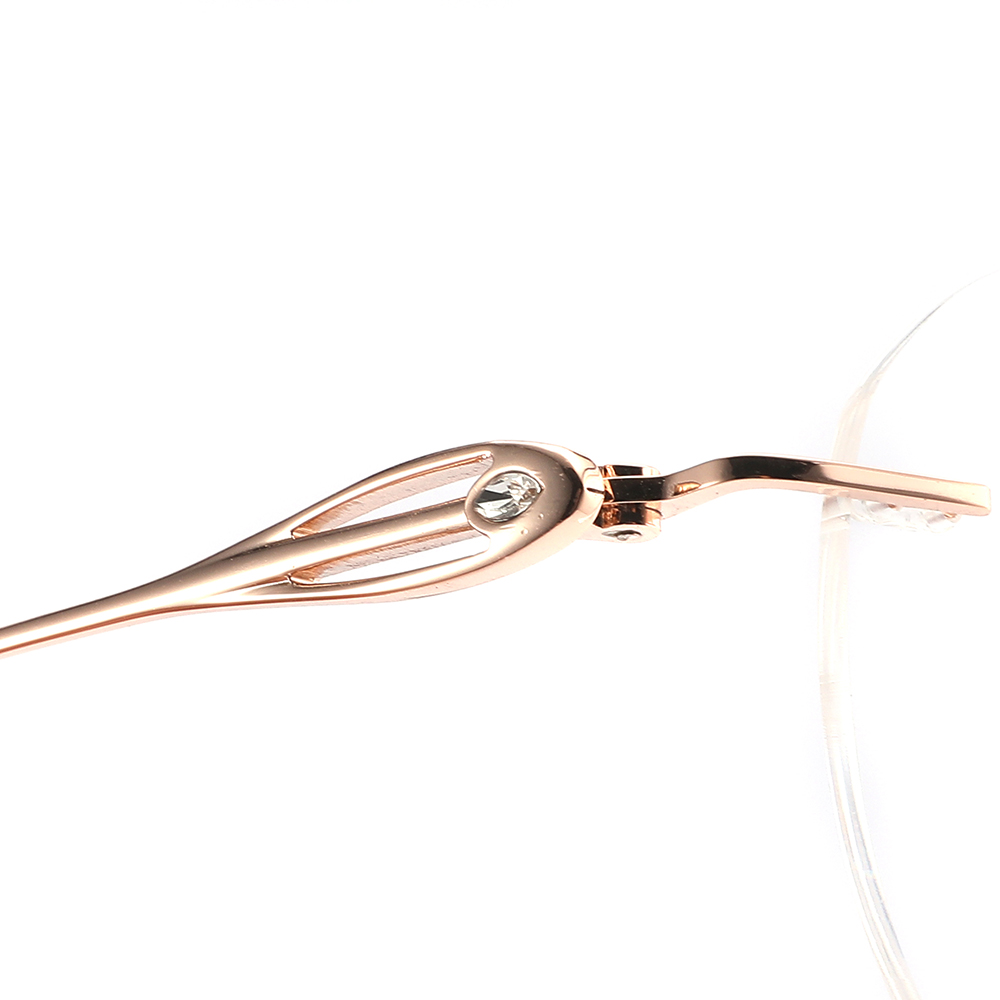 High Quality Optical Eye Glasses for Eyewear Glasses Rimless Unisex Frame