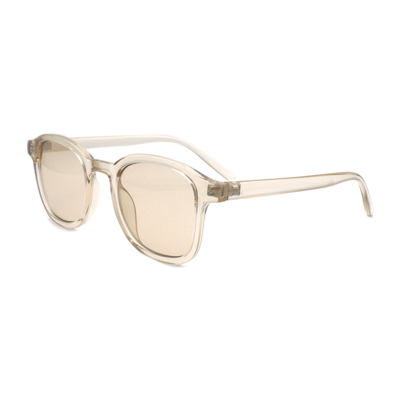 Colorful UV400 Latest Fashion Customized Unisex Square Transparent Black Sunglasses