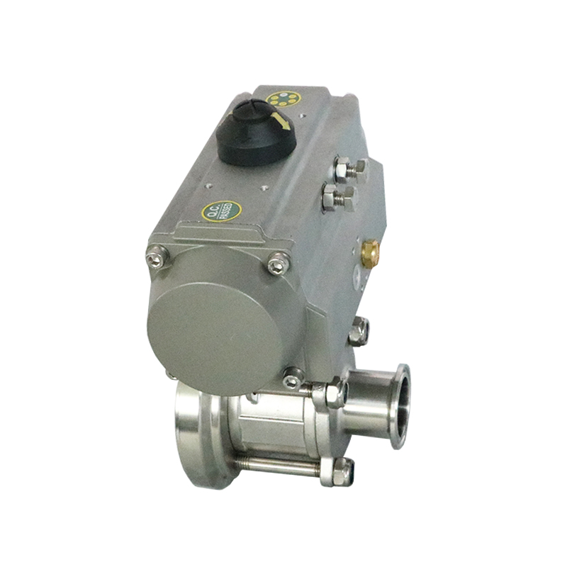 Stainless Steel Pneumatic Tank Bottom Ball Valve From China