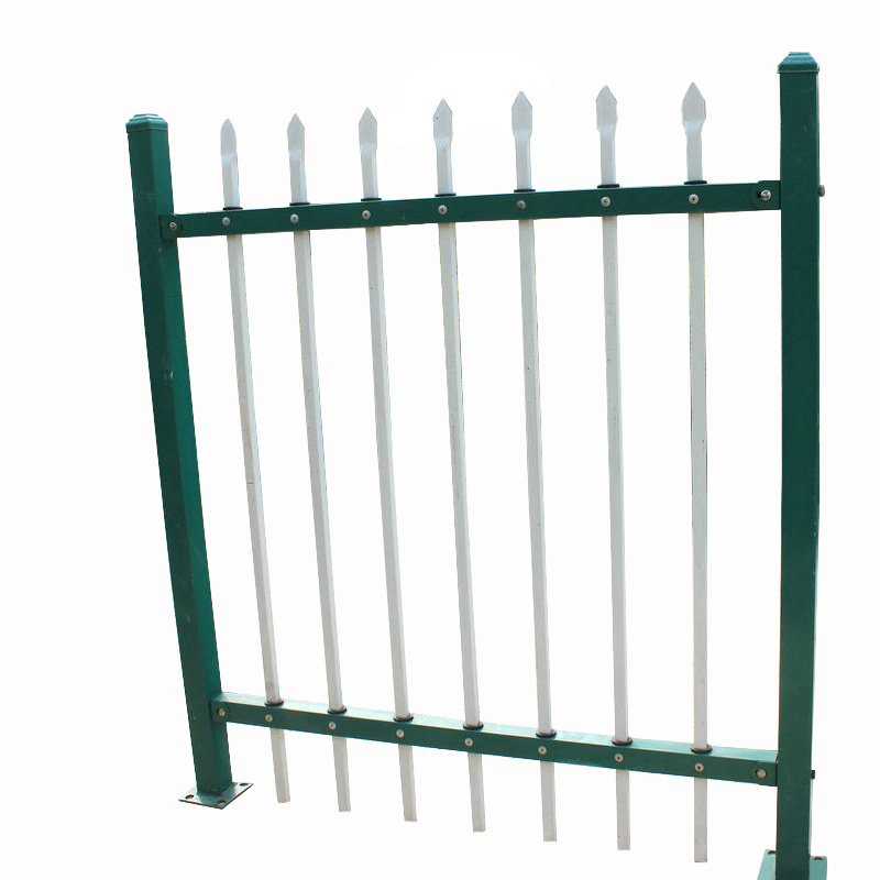 锌钢护栏 铁艺插接护栏