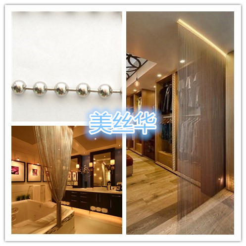 美丝华金属珠链装饰