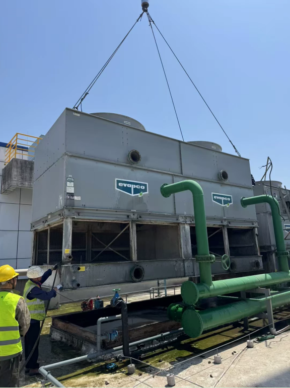 evapco cooling tower replacement ইভাপকো কুলিং টাওয়ার প্রতিস্থাপন