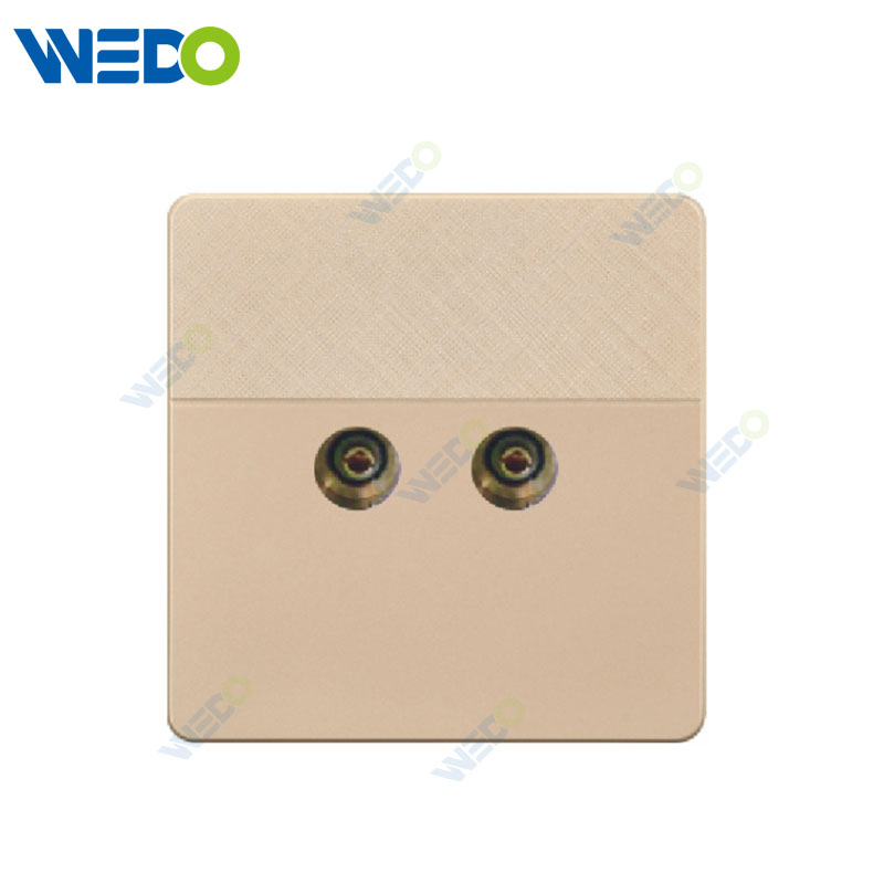 D1 Light Switch Simple Electric, TV Socket / двойная телевизора Стена Выключатель ПК Материал Крышка с отчетом IEC SASO
