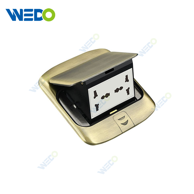 моторизованная выдвижная розетка из латуни