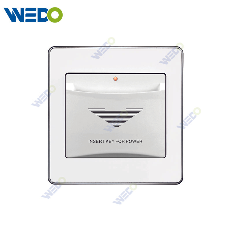 C73 вставьте карту для получения мощности настенный выключатель выключатель настенный выключатель гнездовая фабрика простая атмосфера изготовлена ​​в Китае 4 банда 4 провод