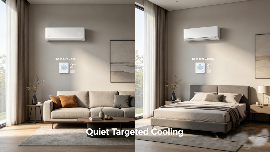 3Ductless Mini Split Zone Control 3덕트가 없는 미니 분할 영역 제어