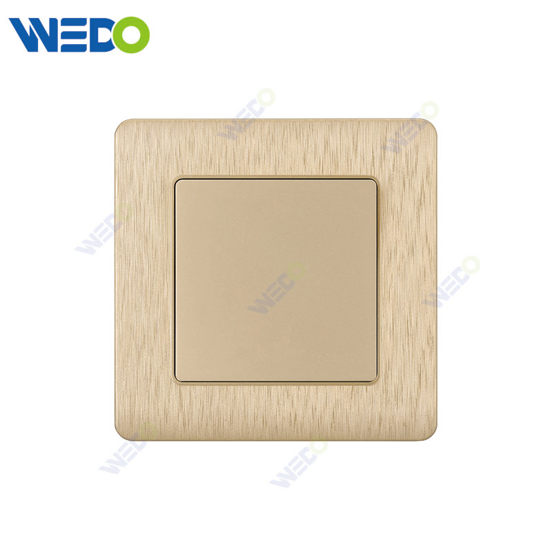 C20 86mm * 86mm Home Switch White / Silver / Gold Blade Plate 3 * 3 Light Electric Stall Switch Cover с сертификатом IEC