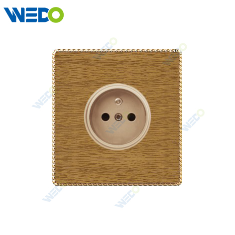 K8 Series Acrylic French Socket 250V Light Electric Stall Switch Vount Home Switch Twist Pattern