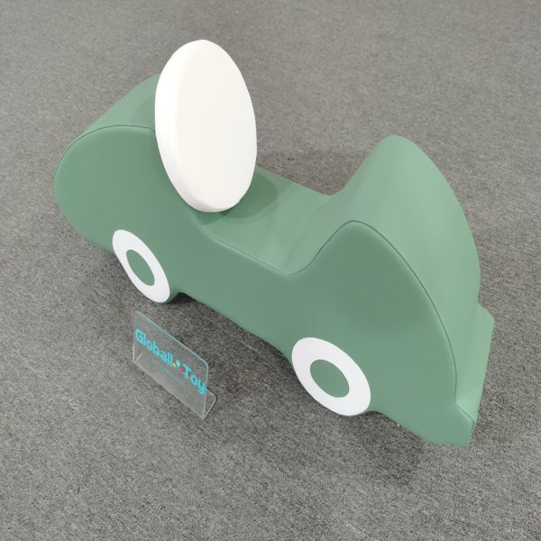 soft-play-car-rocker-green-baby-seat-ride-on-toy-daycare-equipment-manufacturer fabricante-de-equipos-de-guardería-de-juguete-para-bebe-verde-asiento-para-bebe-soft-play-car-rocker-green