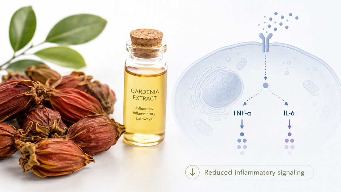 Gardenia Extract Inflammation Control Kiểm soát viêm chiết xuất Gardenia