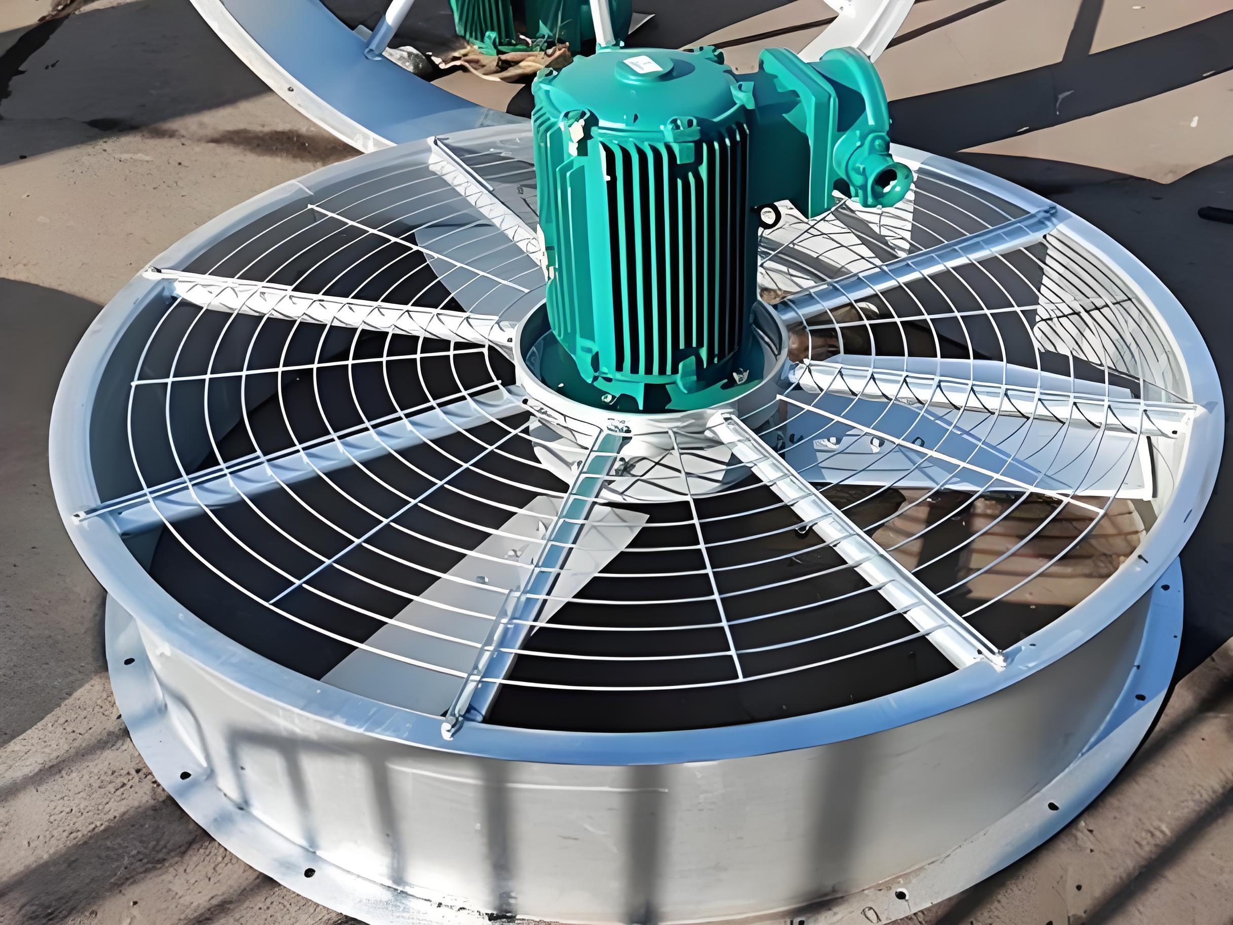 Cooling Tower Fan and Motor Soğutma Kulesi Fanı ve Motoru