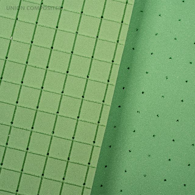 Perforated PVC Foam Core Sheets صفائح مثقبة اللب الأساسي من رغوة PVC