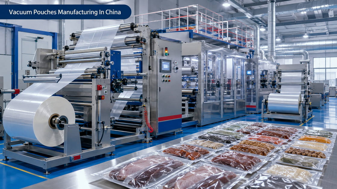 Vacuum Pouches Manufacturing In China Vakuumpåsar Tillverkning I Kina