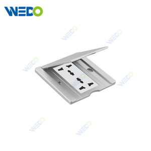 Высококачественная серебряная розетка Ebay Amazon USB 86 в стиле напольной розетки с USB-портом для зарядного устройства