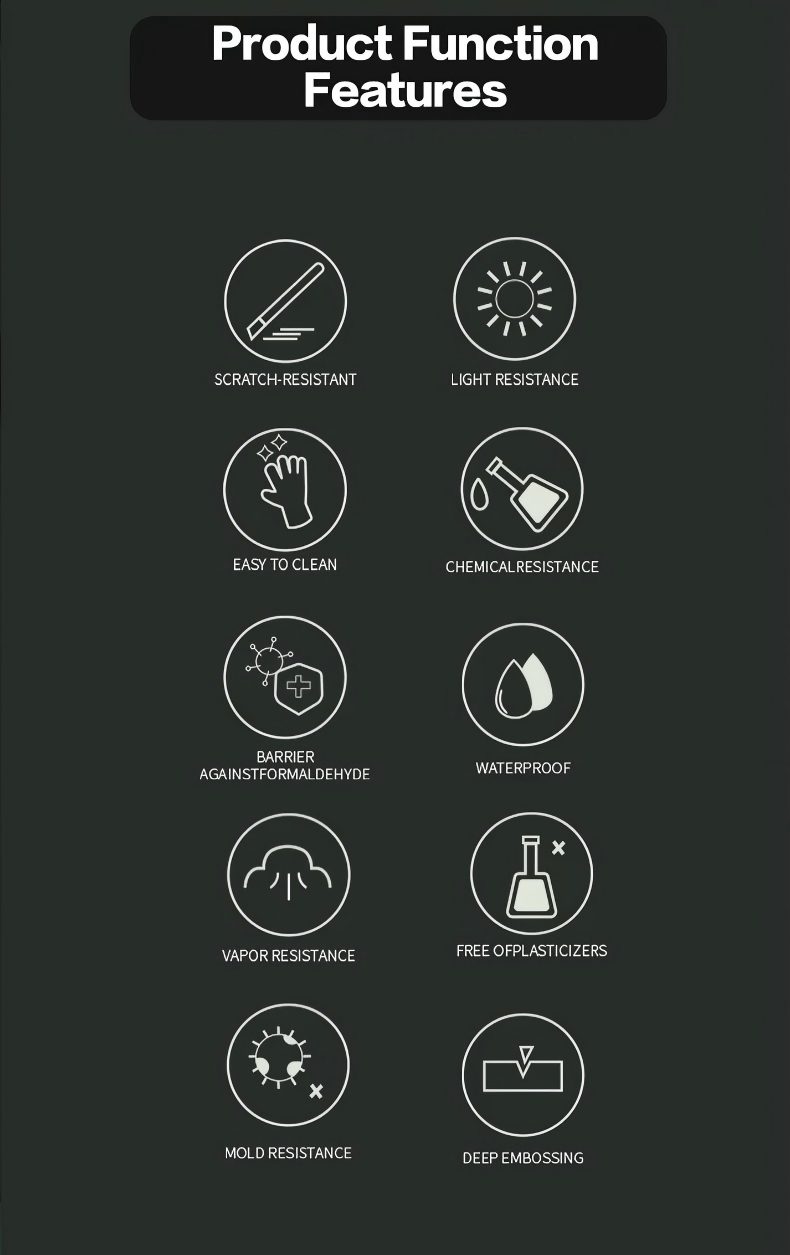 Advantages of Metallic Texture PP Film Výhody metalické textury PP fólie pro dekoraci nábytkových panelů