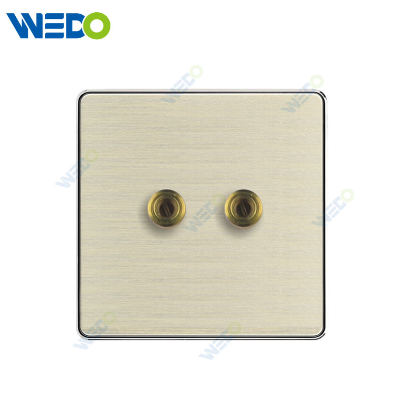 C90 Wenzhou Factory New Design Acrylic Home Lighting Electrical Wall Switches PC Material Cover with IEC Report SASO 2way Loudspeaker/4way Loudspeacker