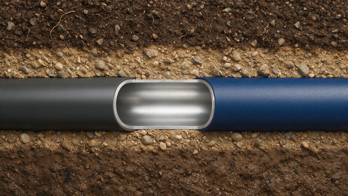Underground Aluminum Conduit Coating Comparison مقارنة طلاء قناة الألومنيوم تحت الأرض