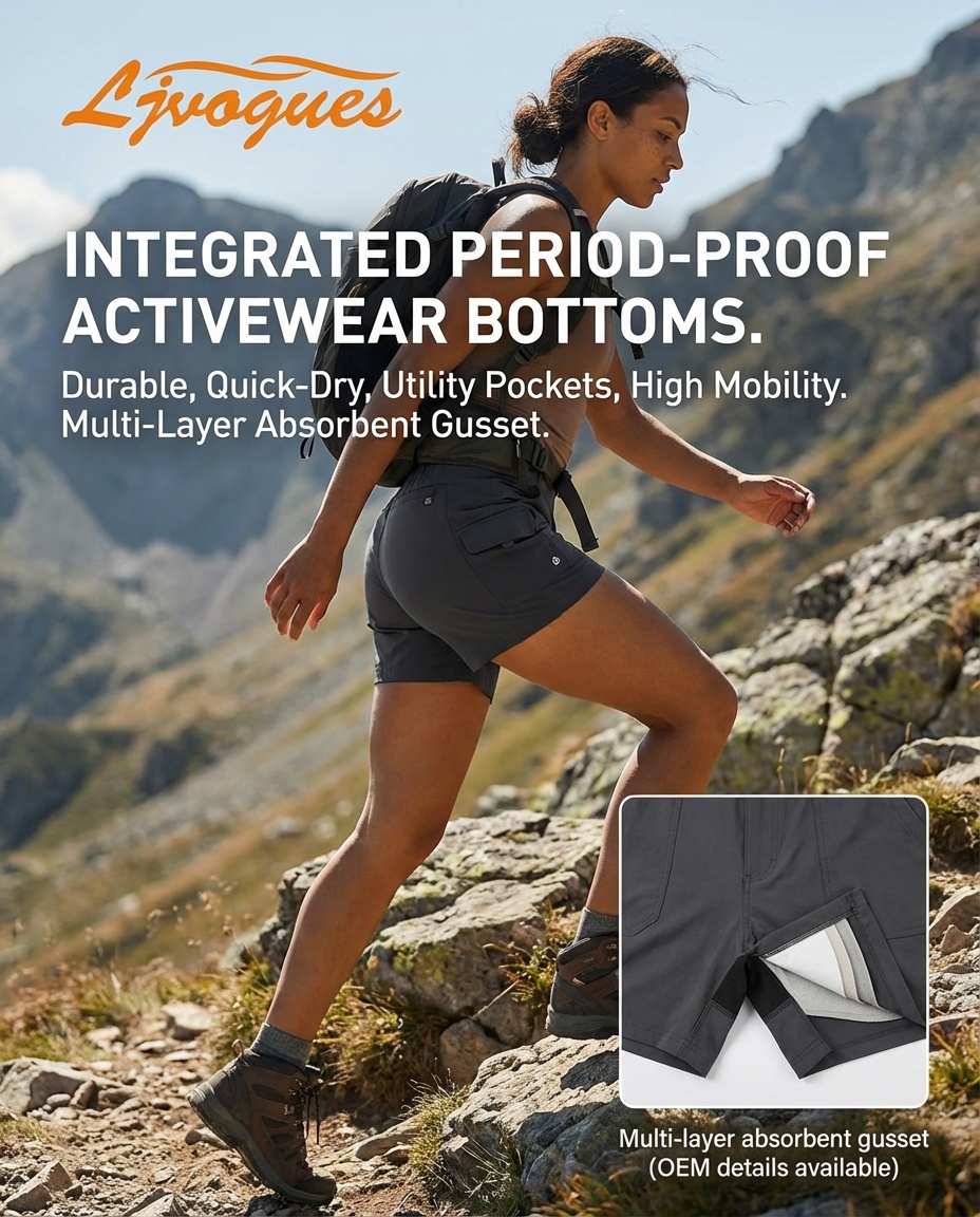Premium Leakproof Hiking & Climbing Shorts Pantaloncini da escursionismo e arrampicata premium a tenuta stagna