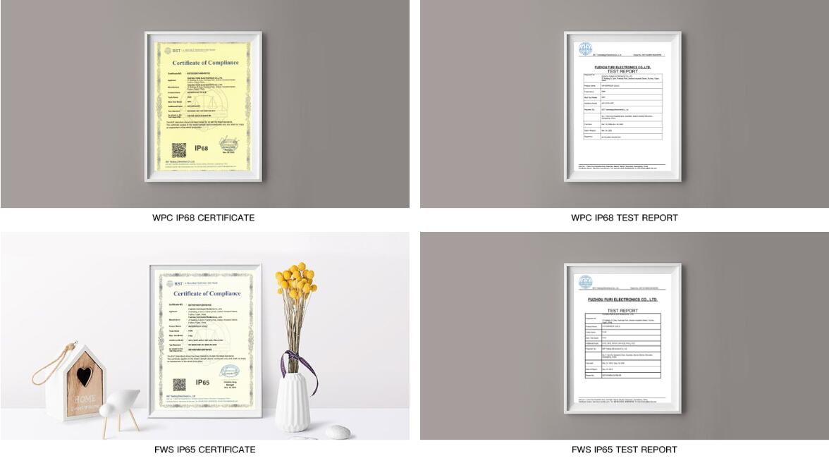 FURI scales certificates