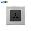M3 Wenzhou Factory Новый дизайн электрического света настенный выключатель и розетка IEC60669 13A MF розетка