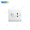 Розетка настенного выключателя WEDO Light Switch 1 GANG 2 PINT HOME электрические выключатели