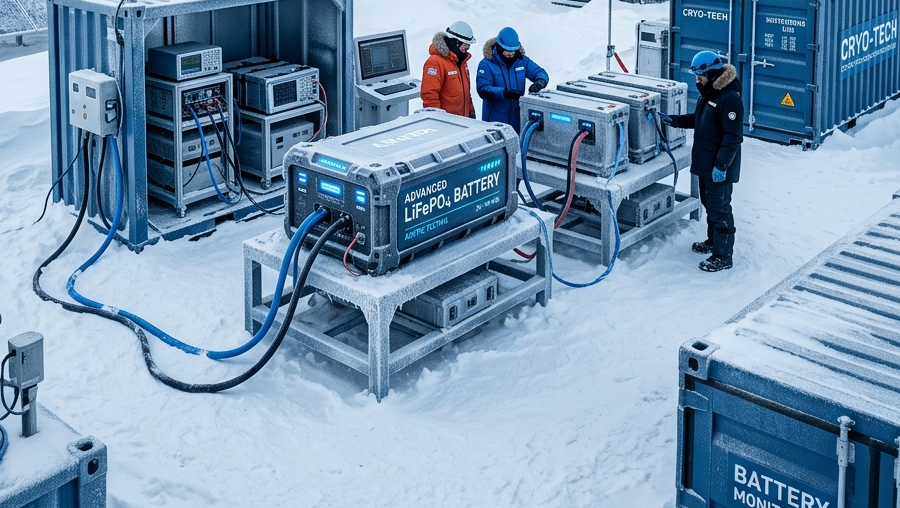 Cold Chain LiFePO4 battery Batería LiFePO4 de cadena de frío