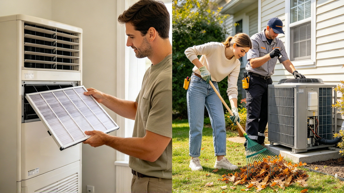 3Seasonal HVAC Maintenance at Home 3自宅の空調設備の季節ごとのメンテナンス