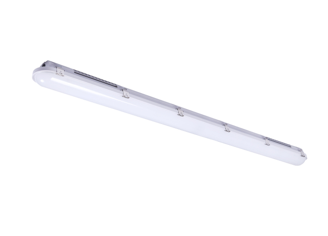3CCT and Wattage Tunable Wide LED Vapor Tight Light Ip65 Triproof Waterproof ETL Light Fixture 2ft 4ft 5ft Led Light for warehouse