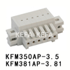 KFM350AP-3.5/ KFM381AP-3.81 Съемный клеммный блок