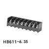 Блок клемм барьера HB611-6.35