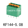 KF144-5.08 Пружина-клеммский блок терминала