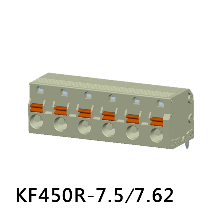 KF450R-7.5 / 7.62 Пружинная клеммная колодка