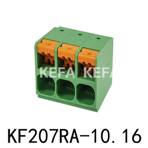 KF207RA-10.16 Пружинный терминальный блок типа
