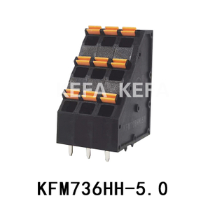 KFM736HH-5.0 Пружинный клеммный блок