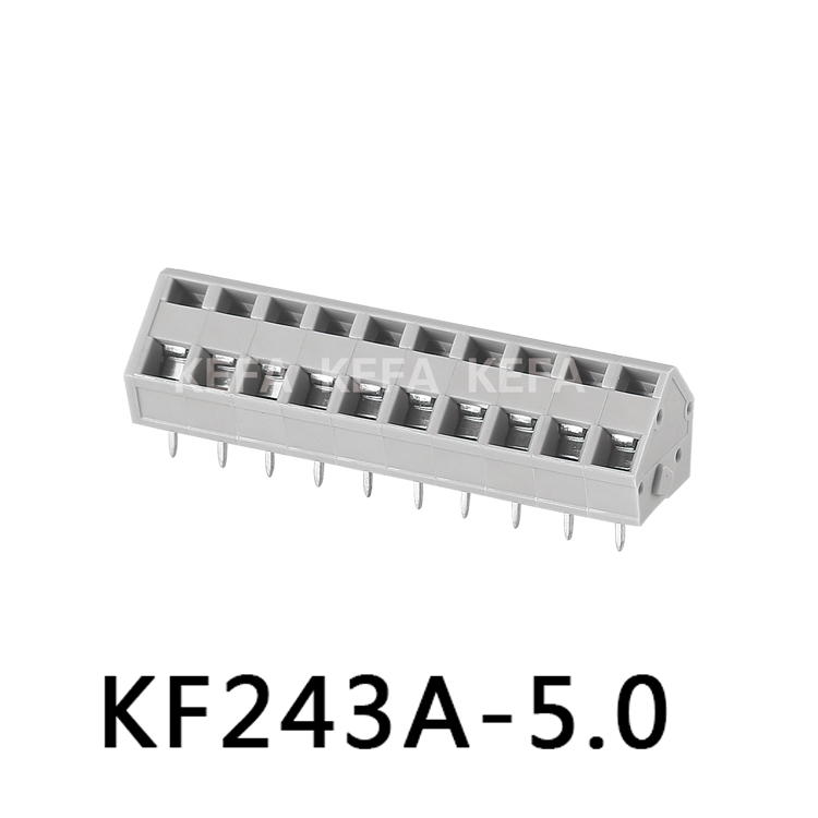 KF243A-5.0 Пружинная клеммная колодка