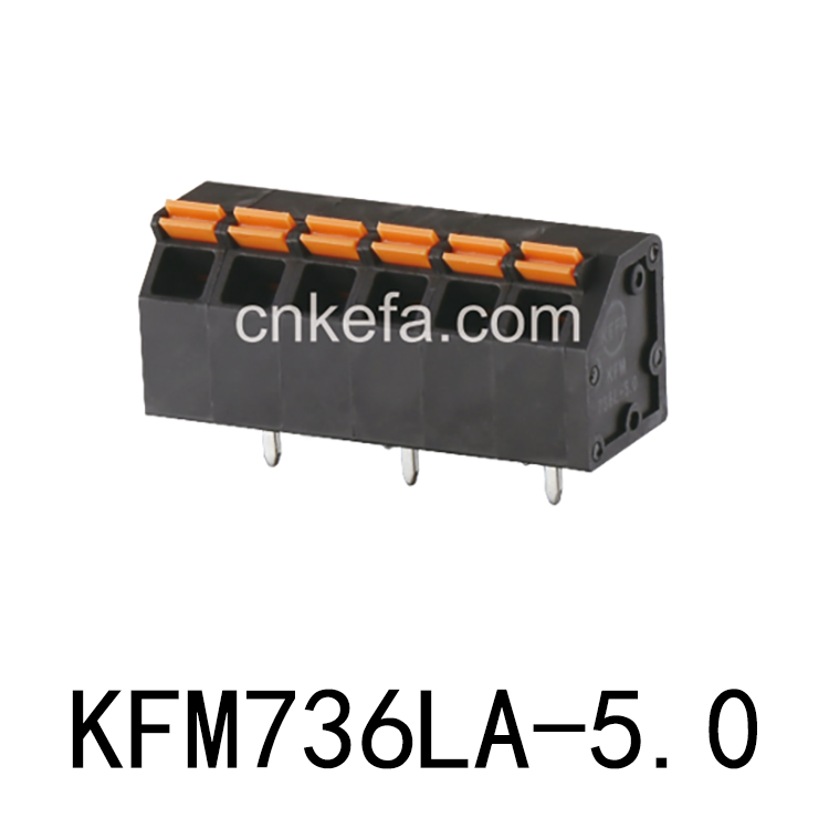 KFM736LA-5.0 Пружинная клеммная колодка