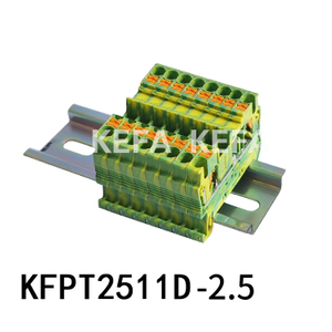 KFPT2511D-2,5 DIN RAIL TERMINAL BLOCK