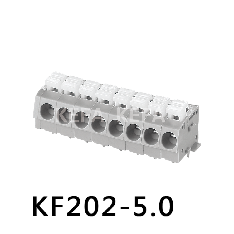KF202-5.0 Пружинная клеммная колодка