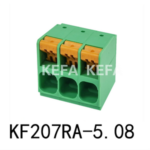 KF207RA-5.08 Пружинный терминальный блок типа